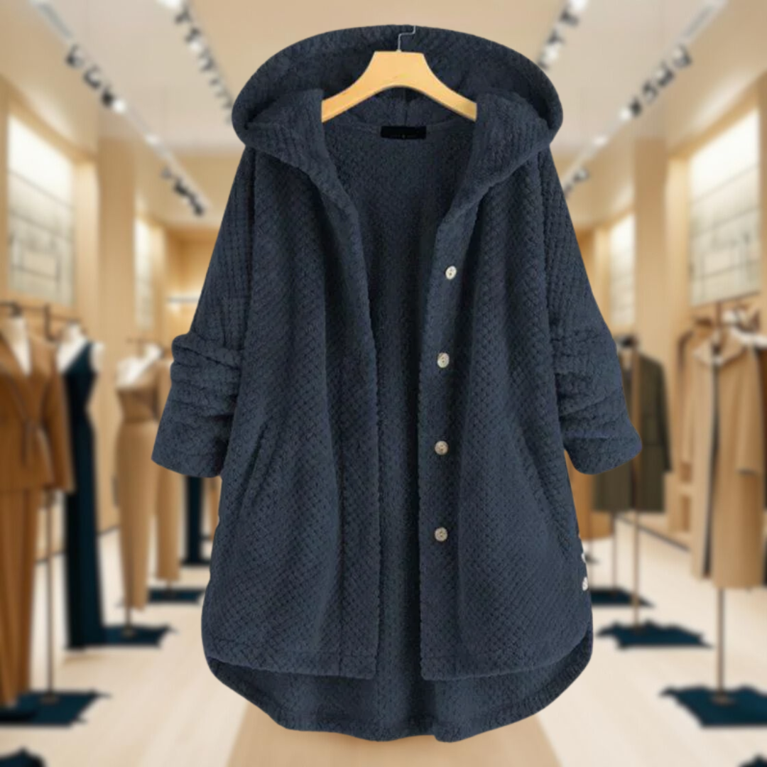 Mavis™ | Cozy Corduroy Hooded Coat