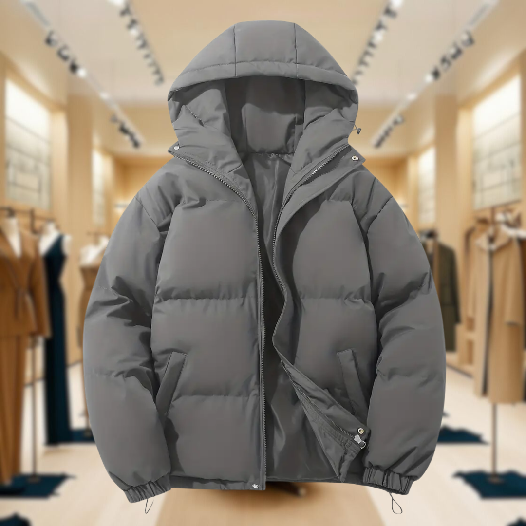 Anna | Forest Winter Jacket with Hood