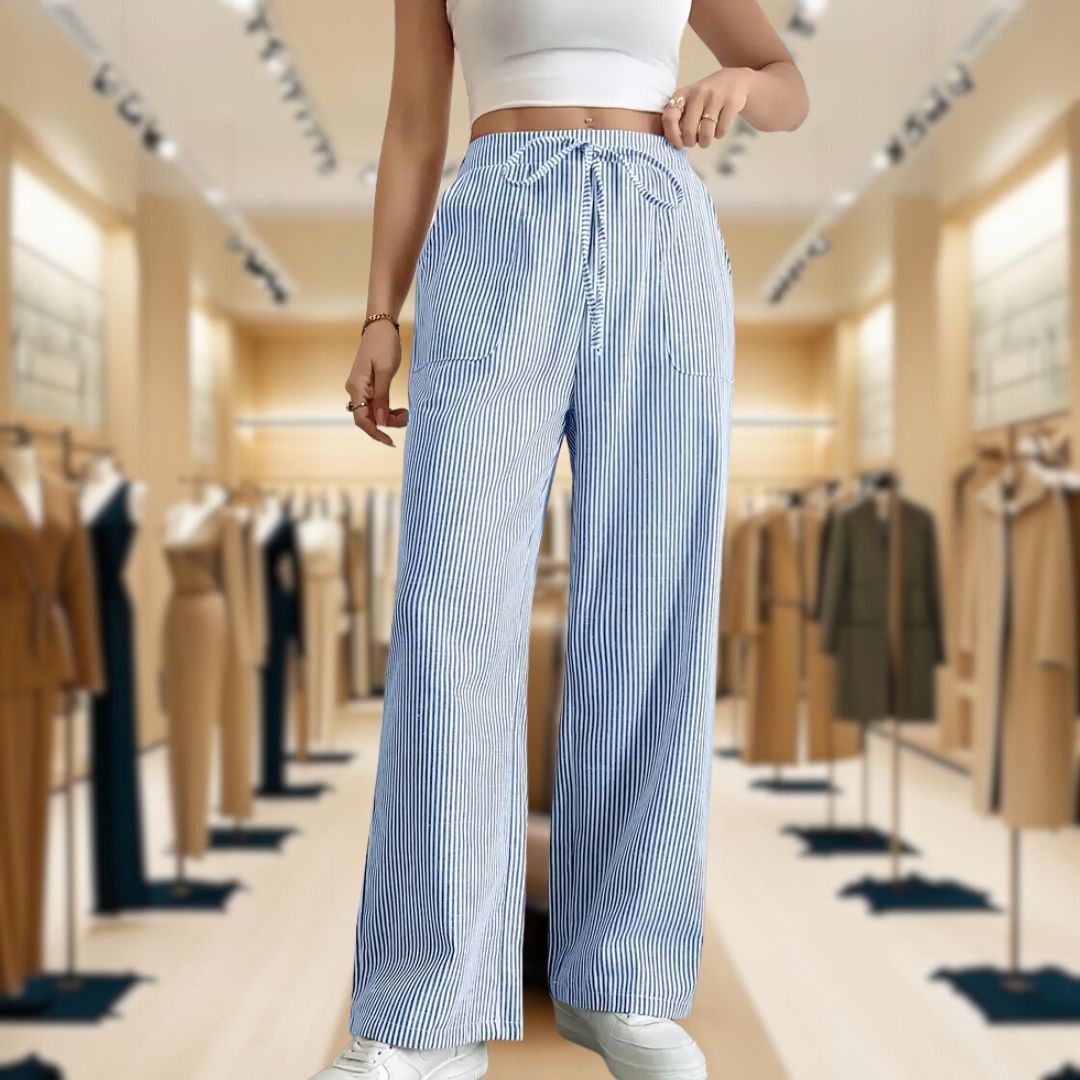 KARINA™ | The Effortlessly Stylish Striped Pants
