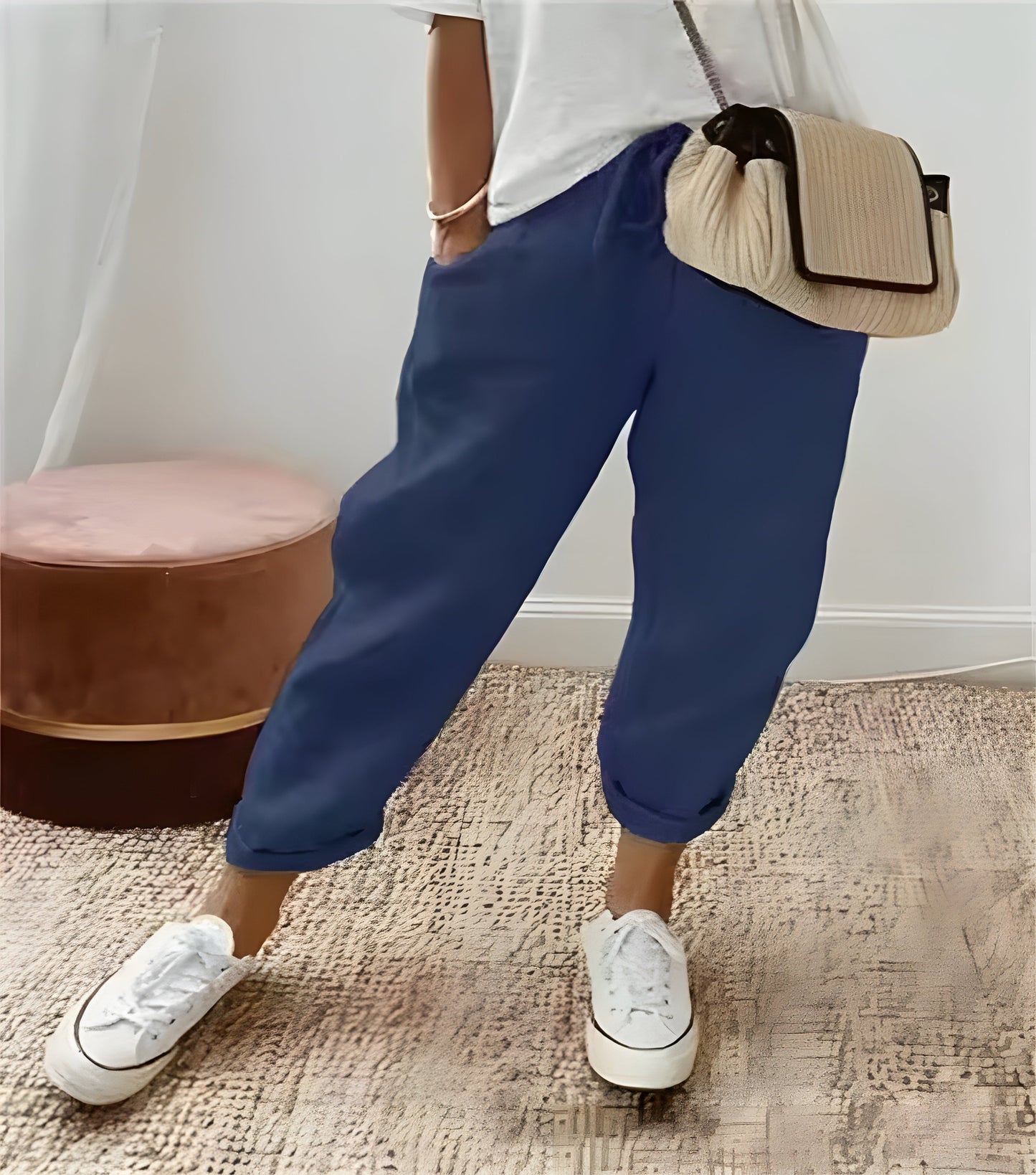 Lina | Chic breathable linen trousers