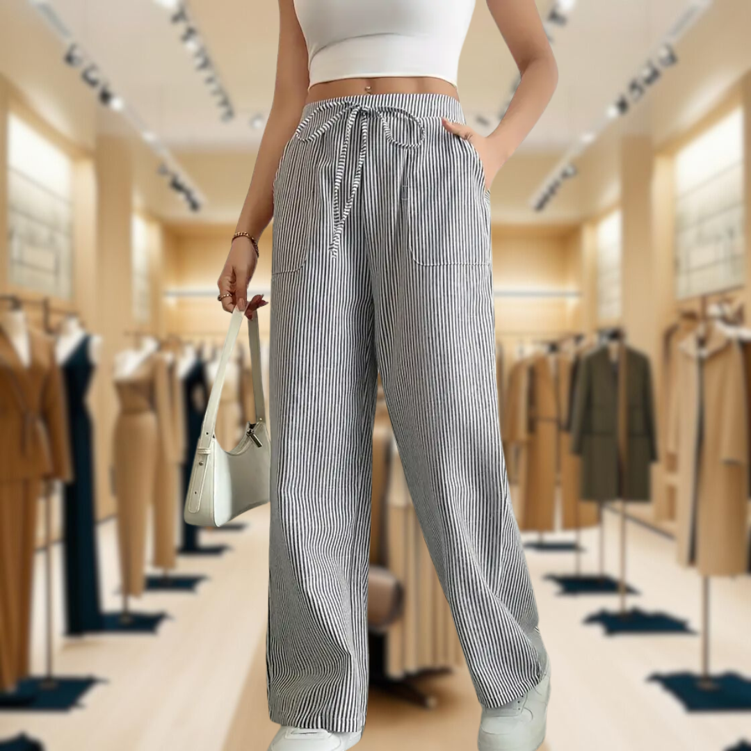 KARINA™ | The Effortlessly Stylish Striped Pants