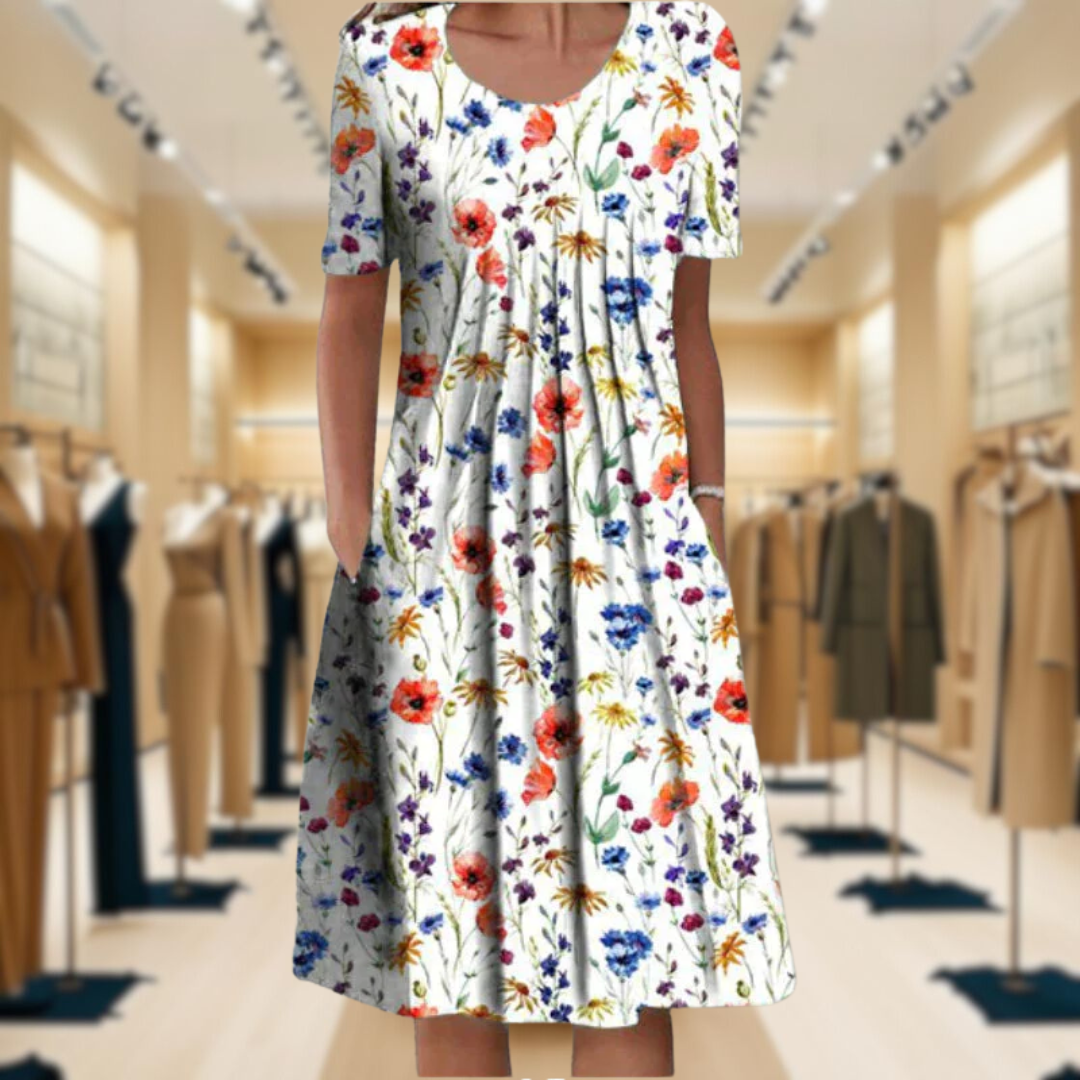 Viola™ | Elegant Floral Dress