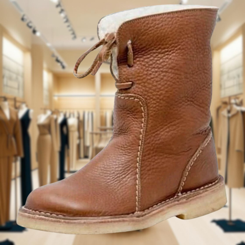 Leni -Step Inn Boots with Fleece Lining
