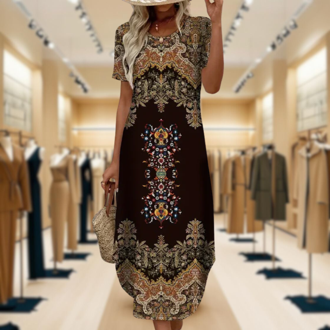 Lena™ | Effortless Bohemian Chic Summer Dress