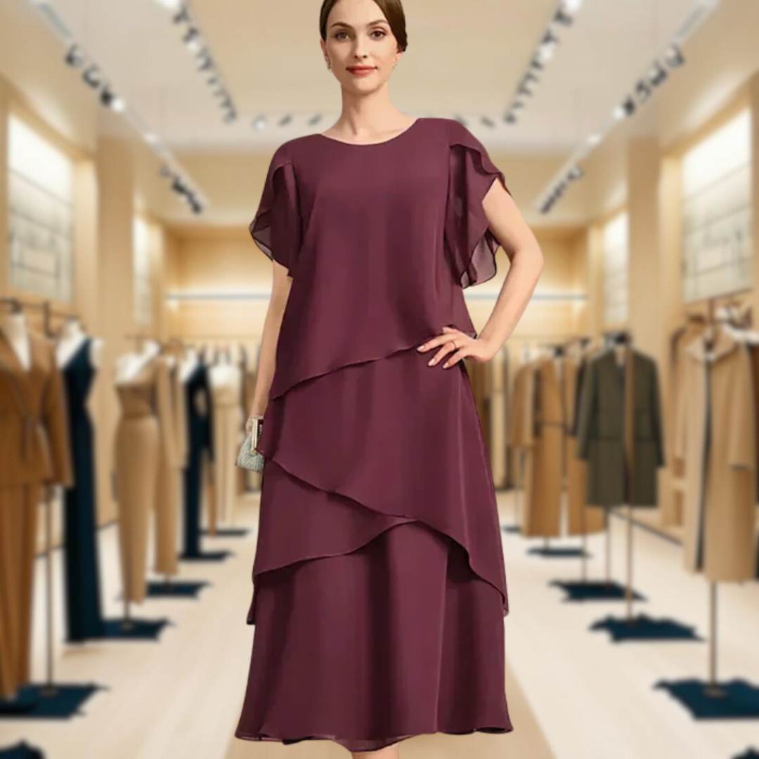 Beau™ | Refined Midi Dress for Special Occasions