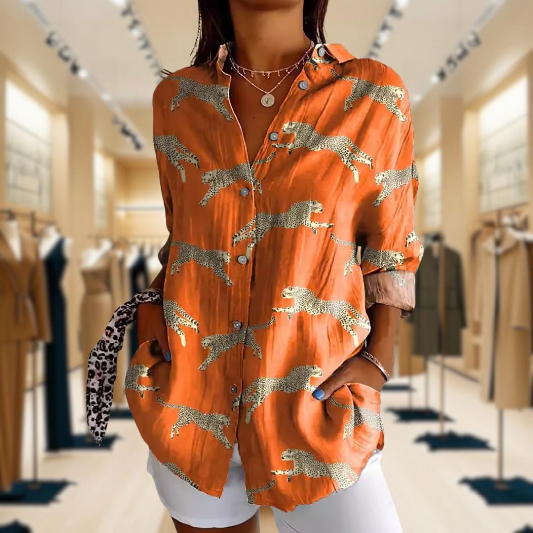 Vaella™ - Colorful Printed Blouse