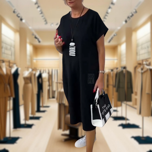 Addison™ - Stylish Short Sleeved Dress