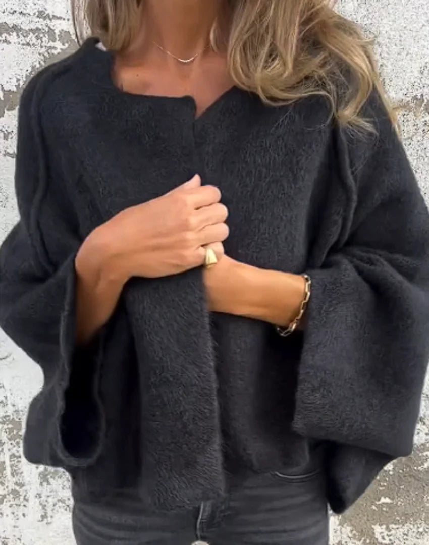 Hazel™ | Chic Knit Cocoon Coat