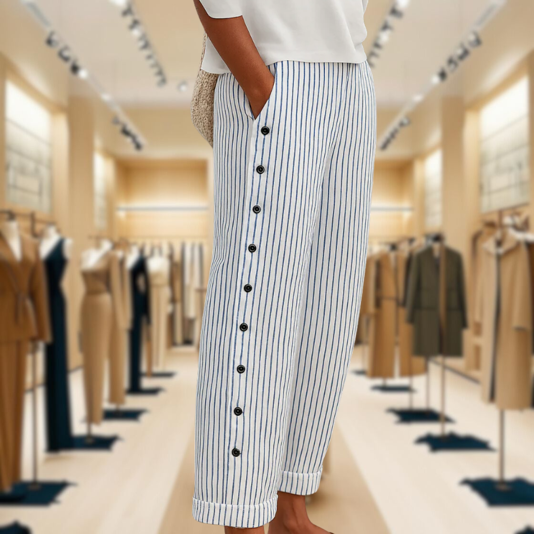 Rea™ | Comfortable Striped Casual Pants