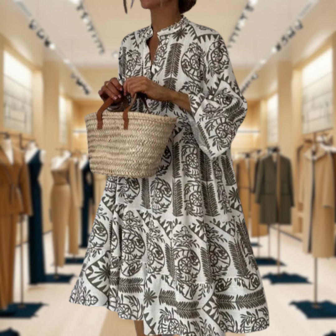 Katie™ | Versatile Elegant Long-Sleeve Dress