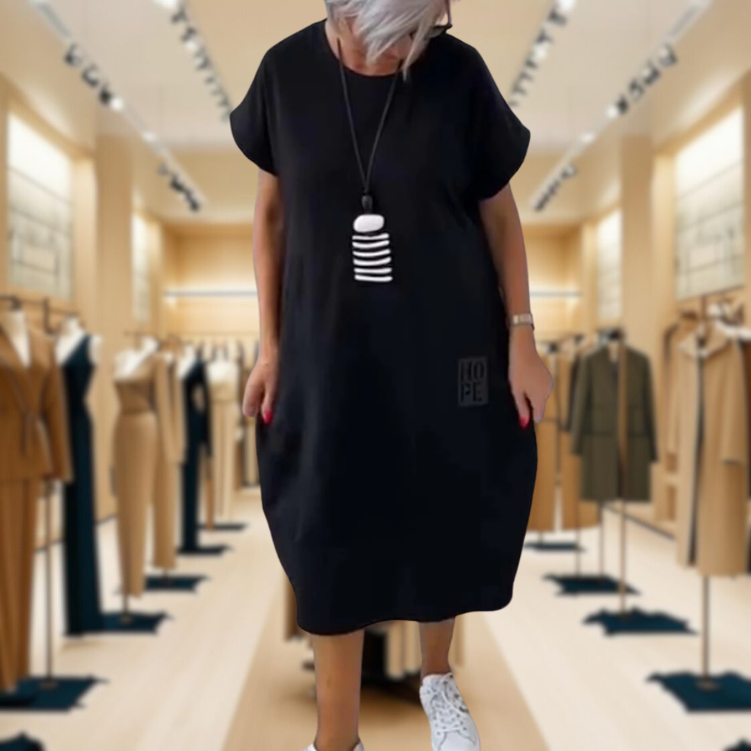 Addison™ - Stylish Short Sleeved Dress
