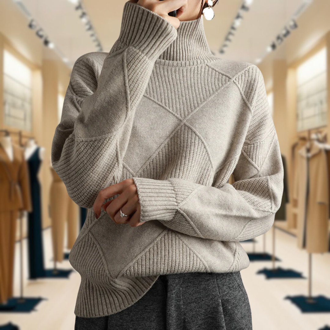 Luna™ | Ultra Soft High Neck Sweater