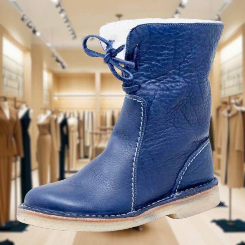 Leni -Step Inn Boots with Fleece Lining