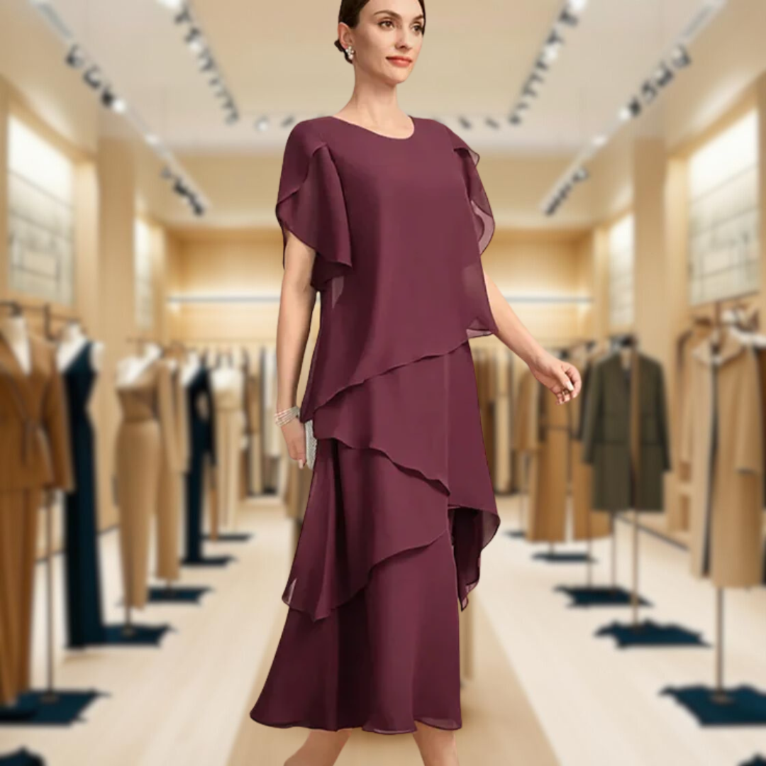Beau™ | Refined Midi Dress for Special Occasions