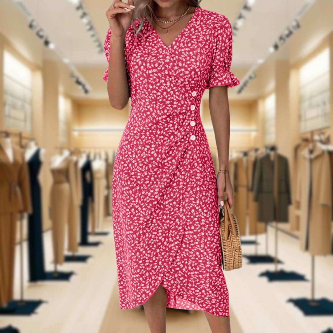 Alexxe™ | Modern Chic Floral dress