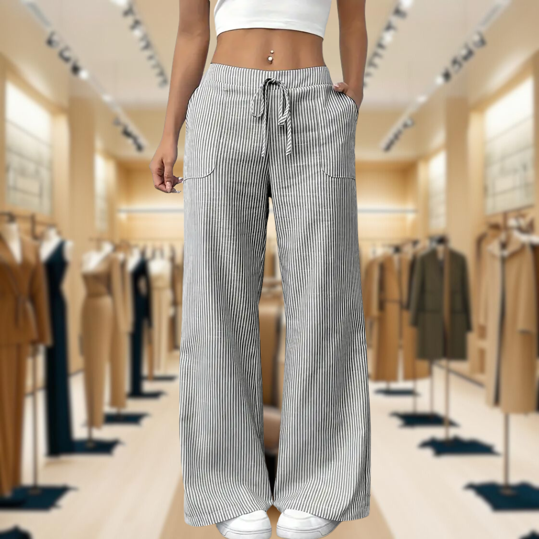KARINA™ | The Effortlessly Stylish Striped Pants