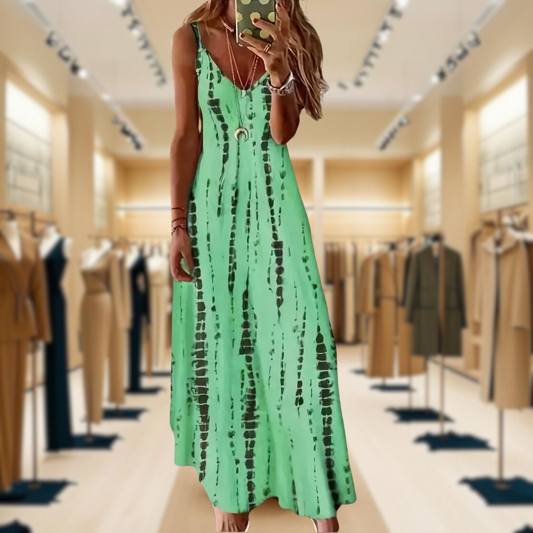 Amy - Summer Loose V-Neck Dress