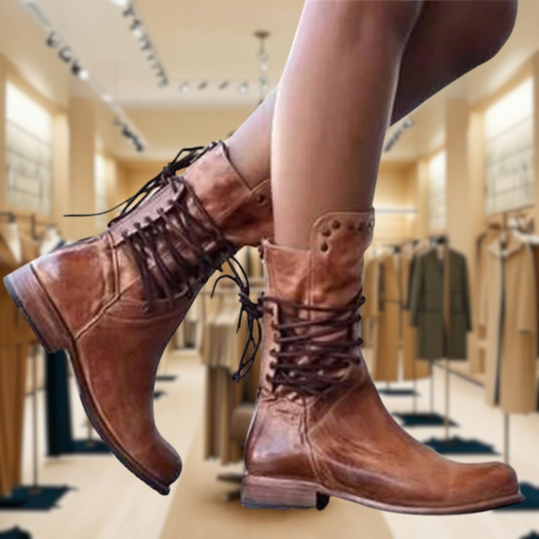 Aruna Tahi - Leather Boots