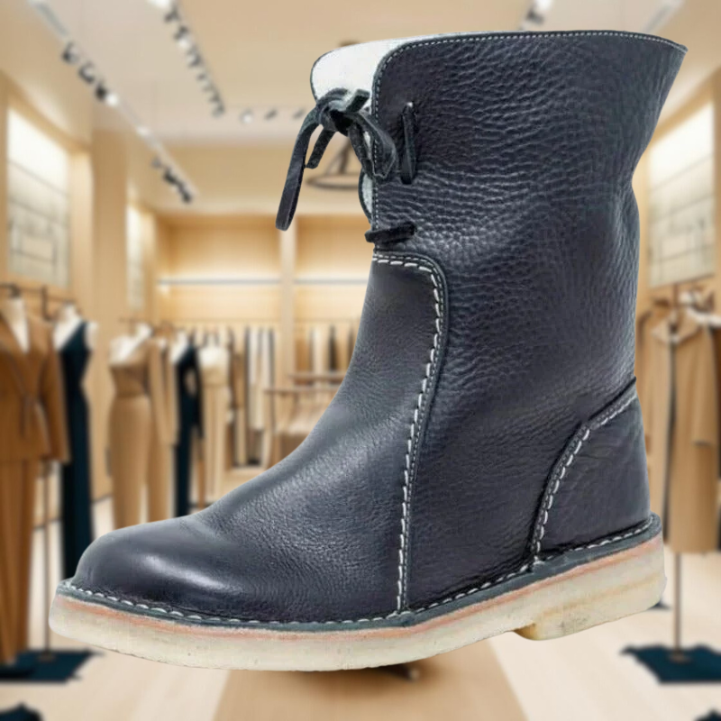 Leni -Step Inn Boots with Fleece Lining