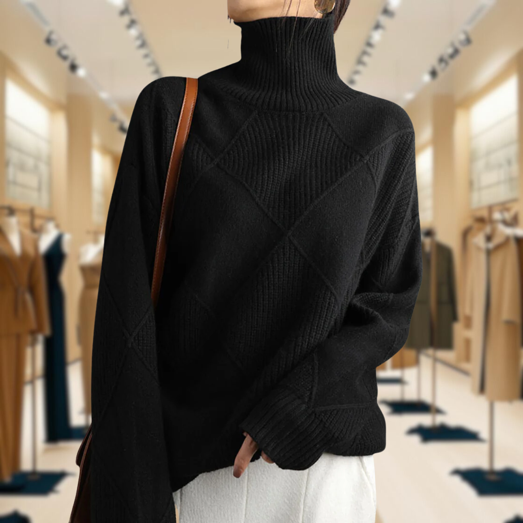 Luna™ | Ultra Soft High Neck Sweater