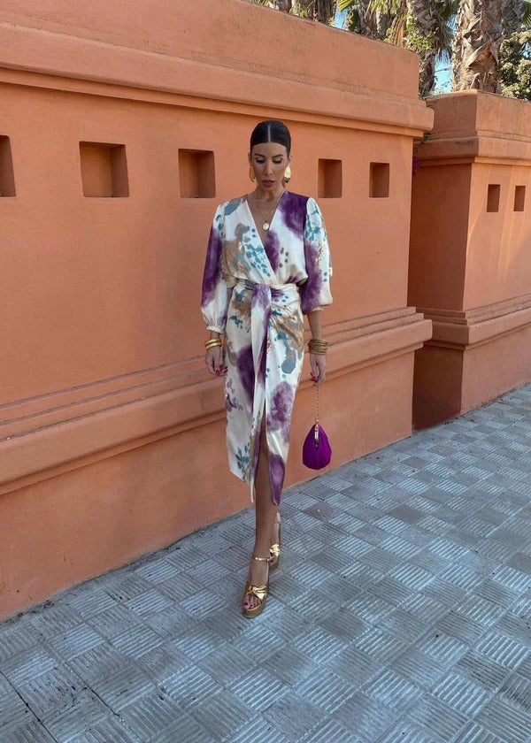 Aurelle™ | Stylish Dress with Tie Detail