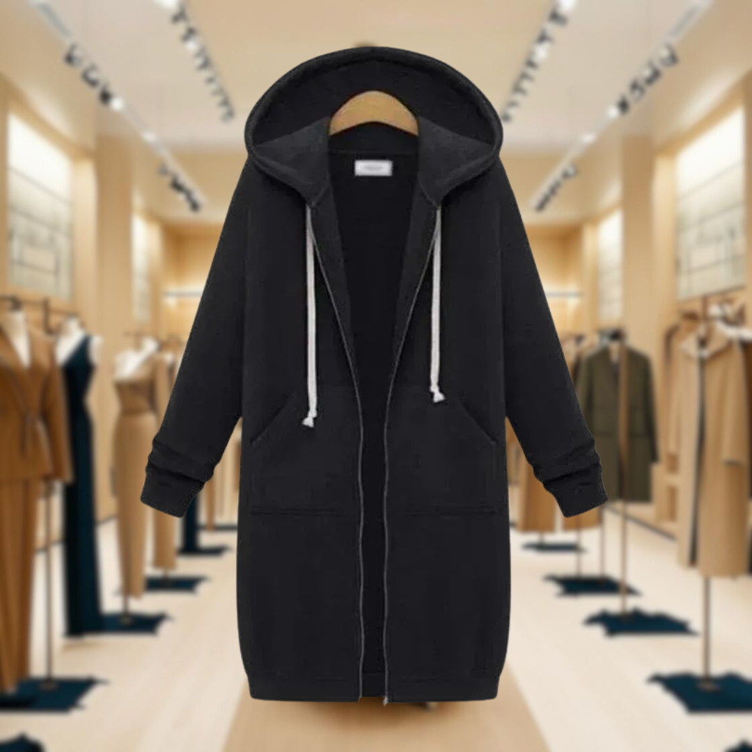 Chloe™ | Comfortable Long Hooded Sweatshirt