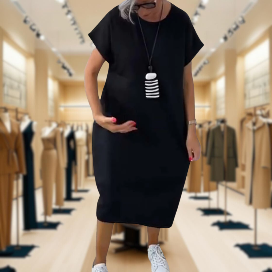 Addison™ - Stylish Short Sleeved Dress