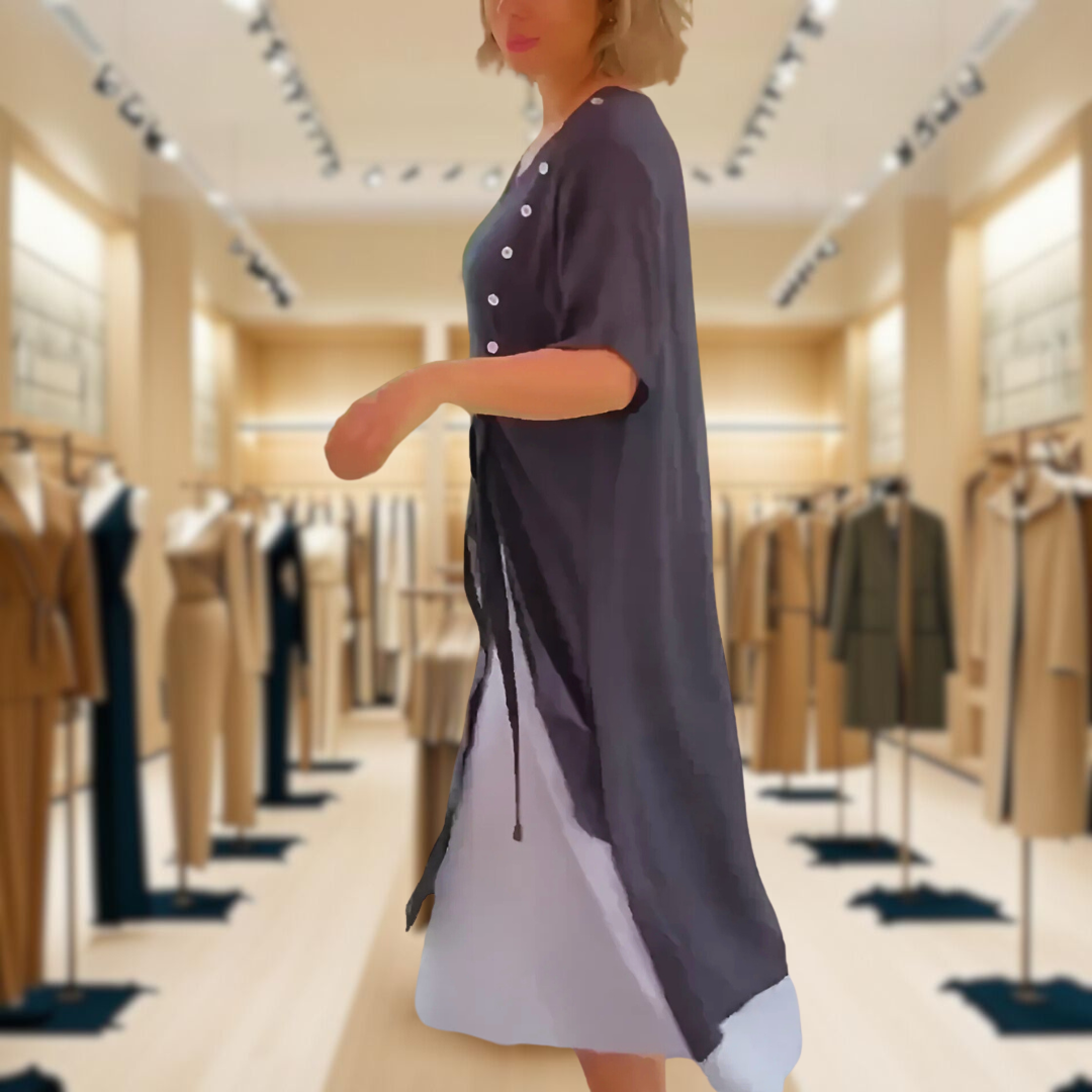 Rosalie | Classic Solid Colour Maxi Dress