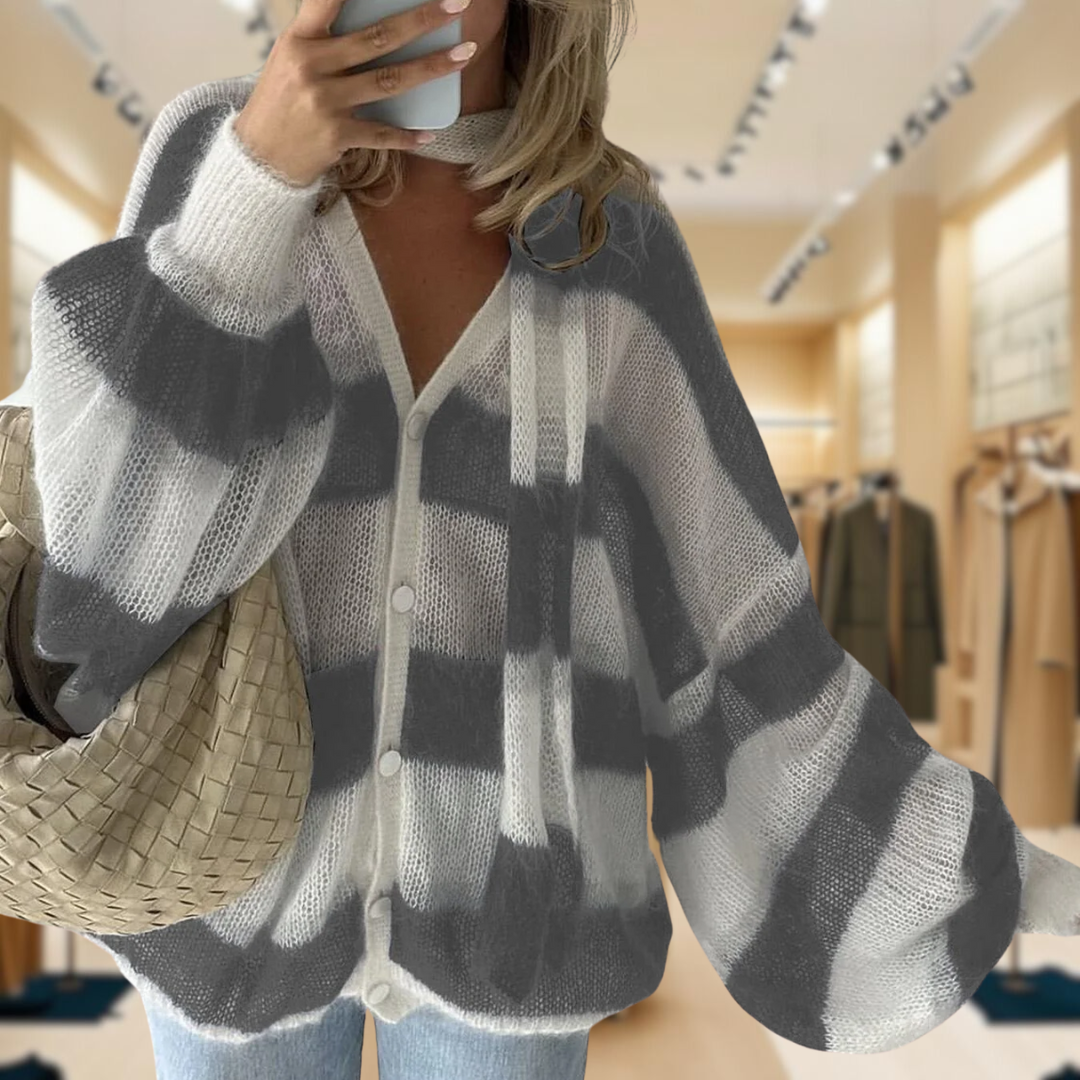 Romy™ | Cozy Stripe Sweater
