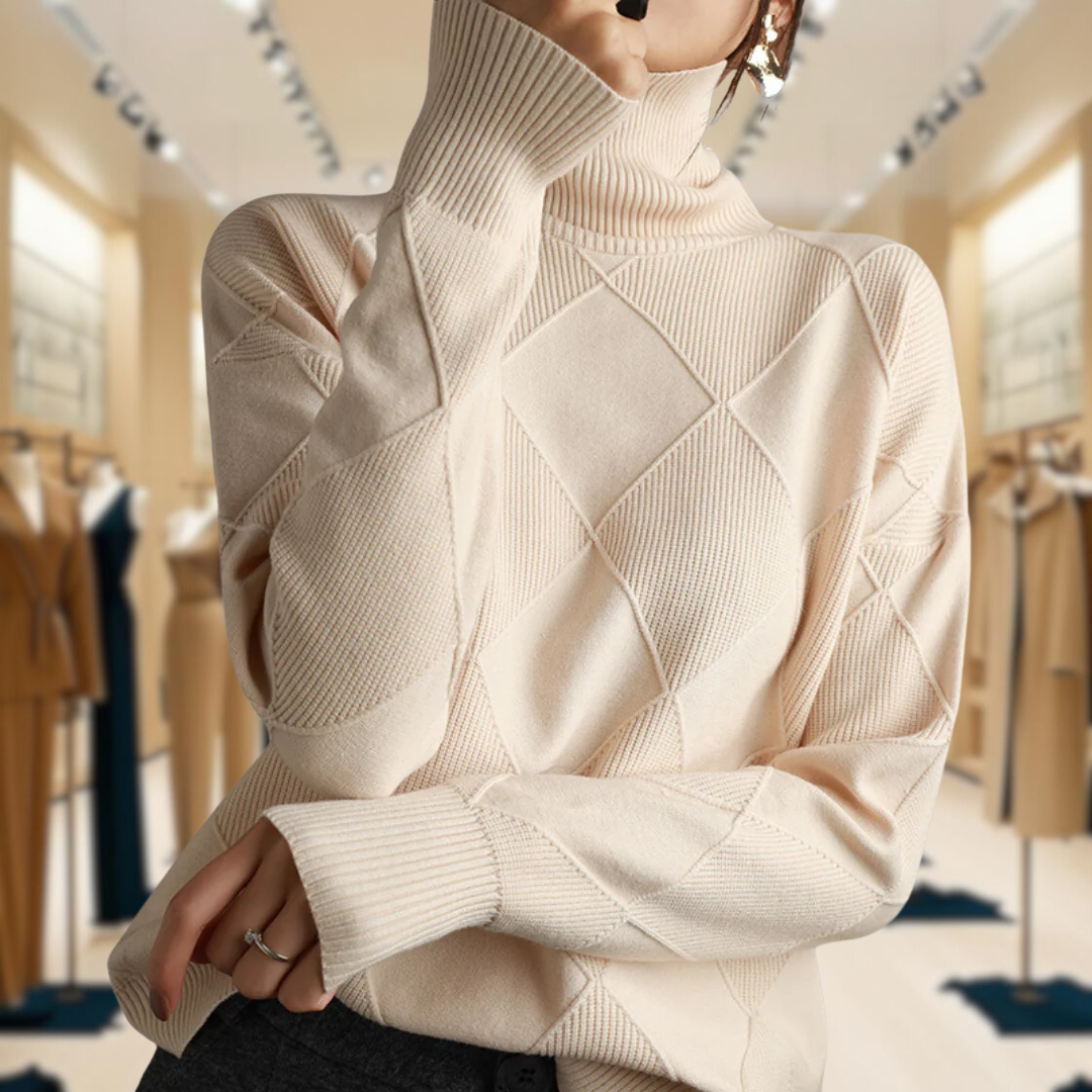 Luna™ | Ultra Soft High Neck Sweater