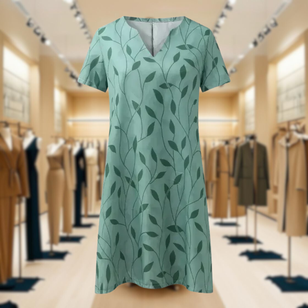 Galina™ | Casual Elegant Floral Print Dress