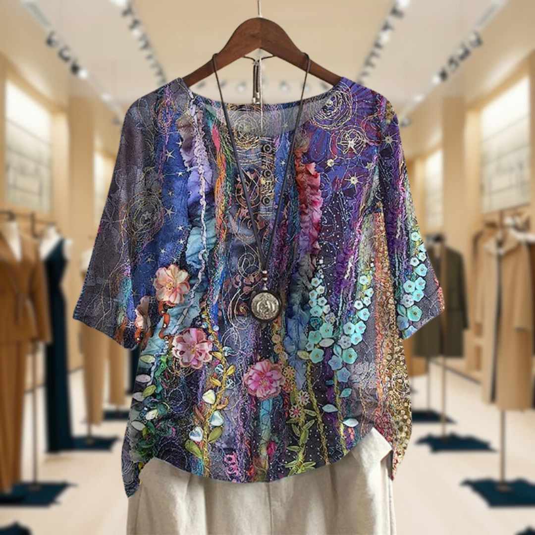 Shania | Vintage Floral Tee