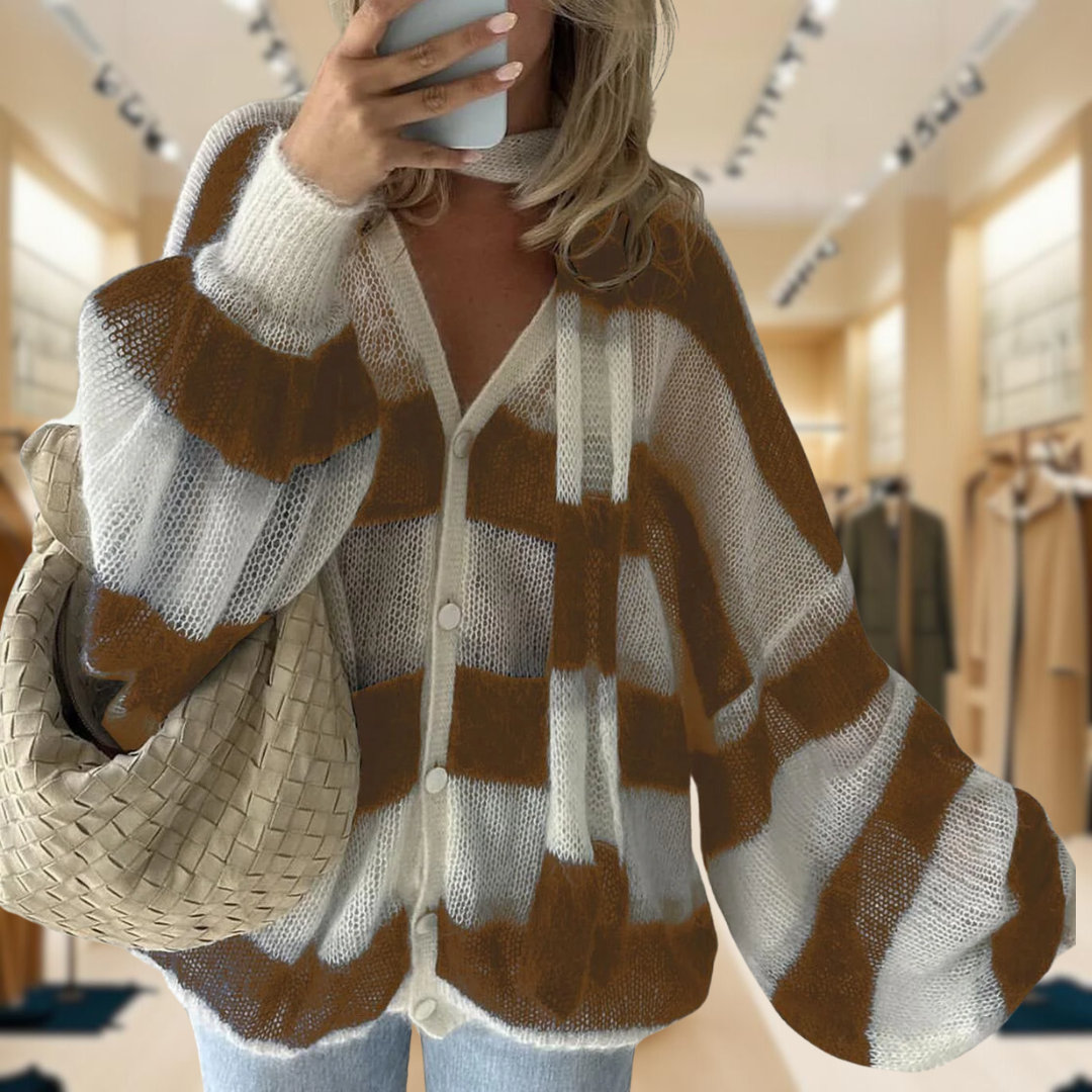 Romy™ | Cozy Stripe Sweater