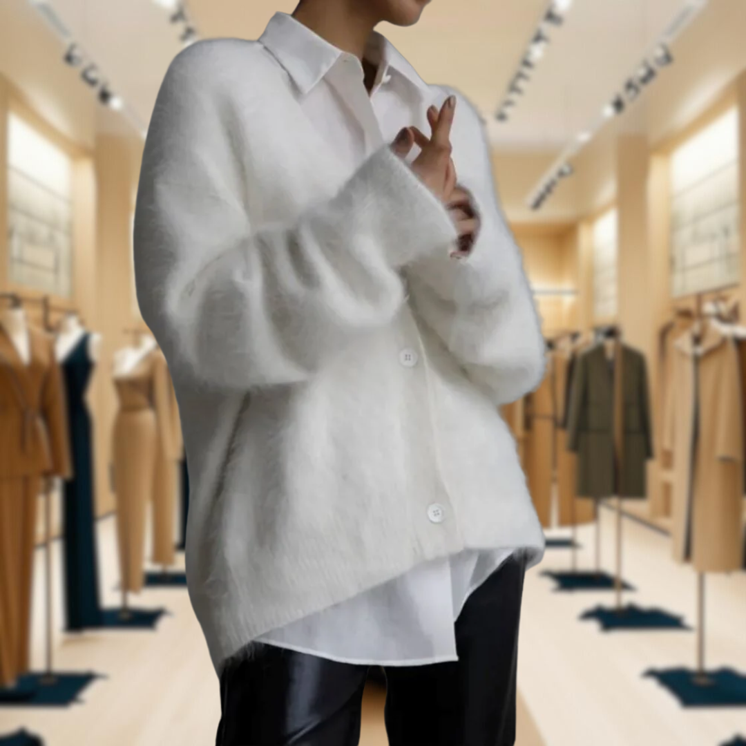 Eva™ | Comfortable Fur Cardigan