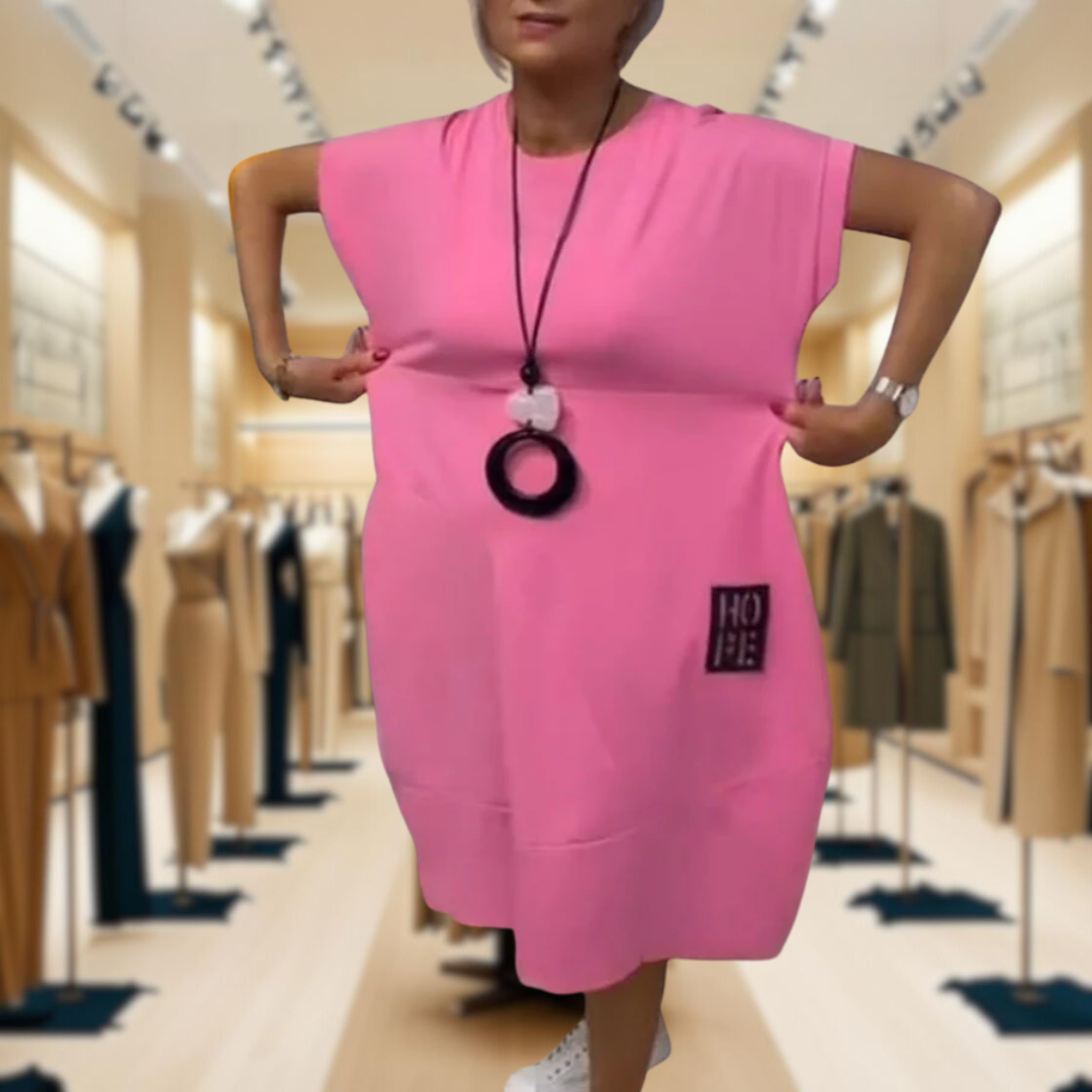 Addison™ - Stylish Short Sleeved Dress