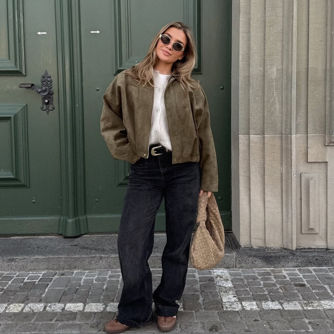 Georgina - Lightweight Suede Jacket