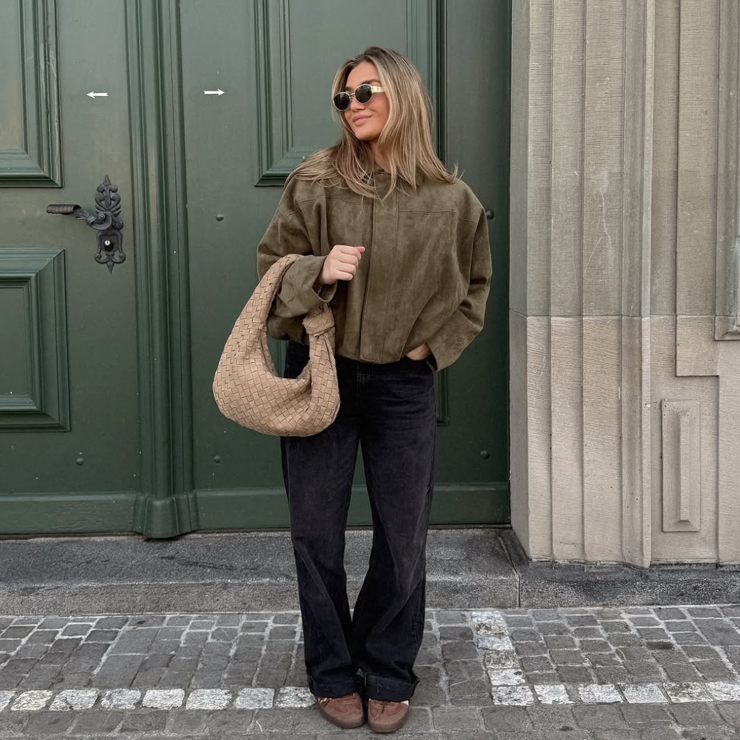 Georgina - Lightweight Suede Jacket