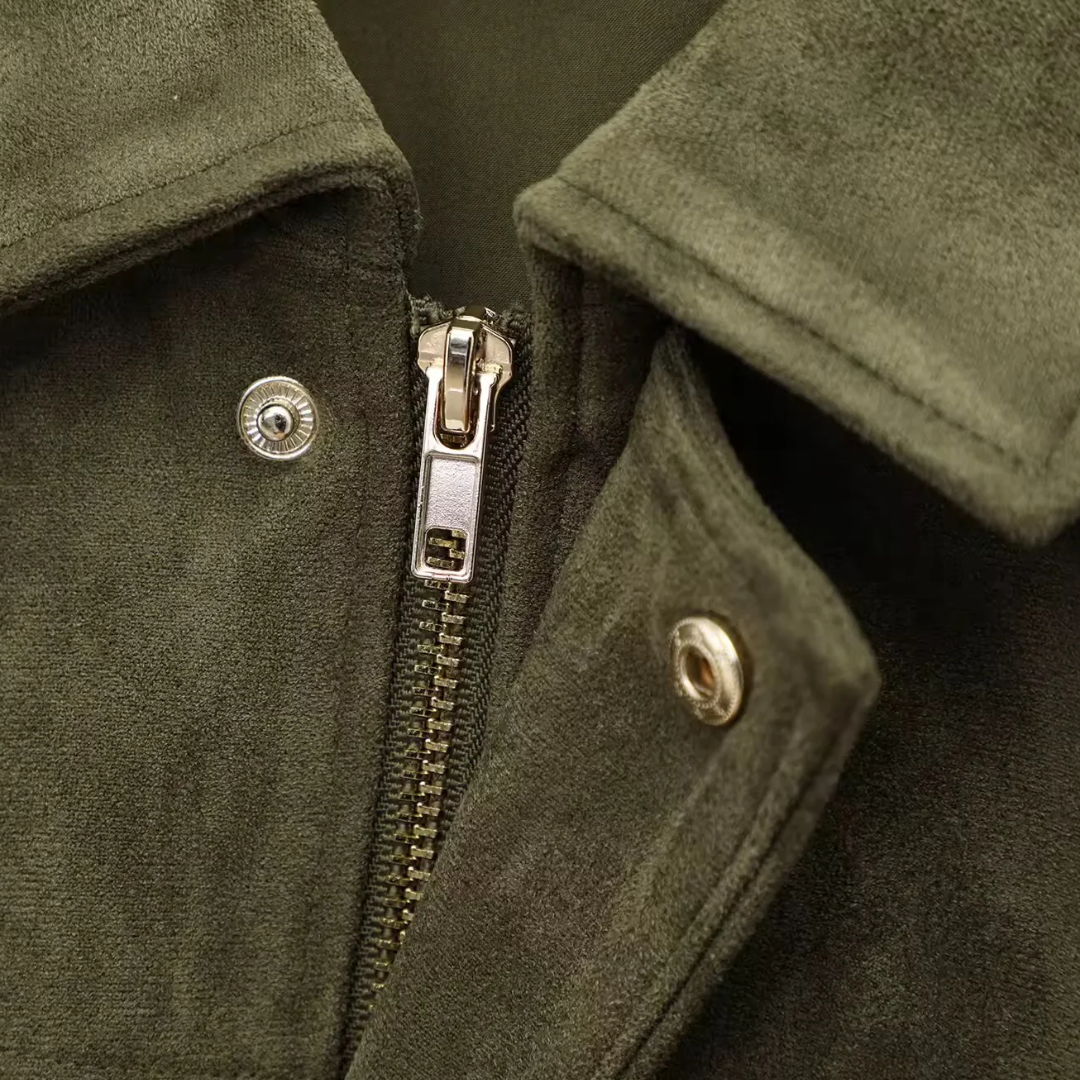 Georgina - Lightweight Suede Jacket