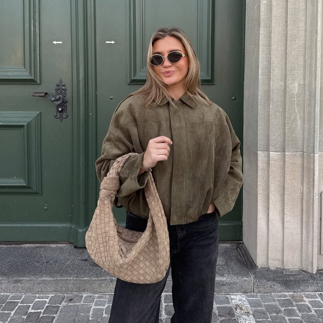Georgina - Lightweight Suede Jacket