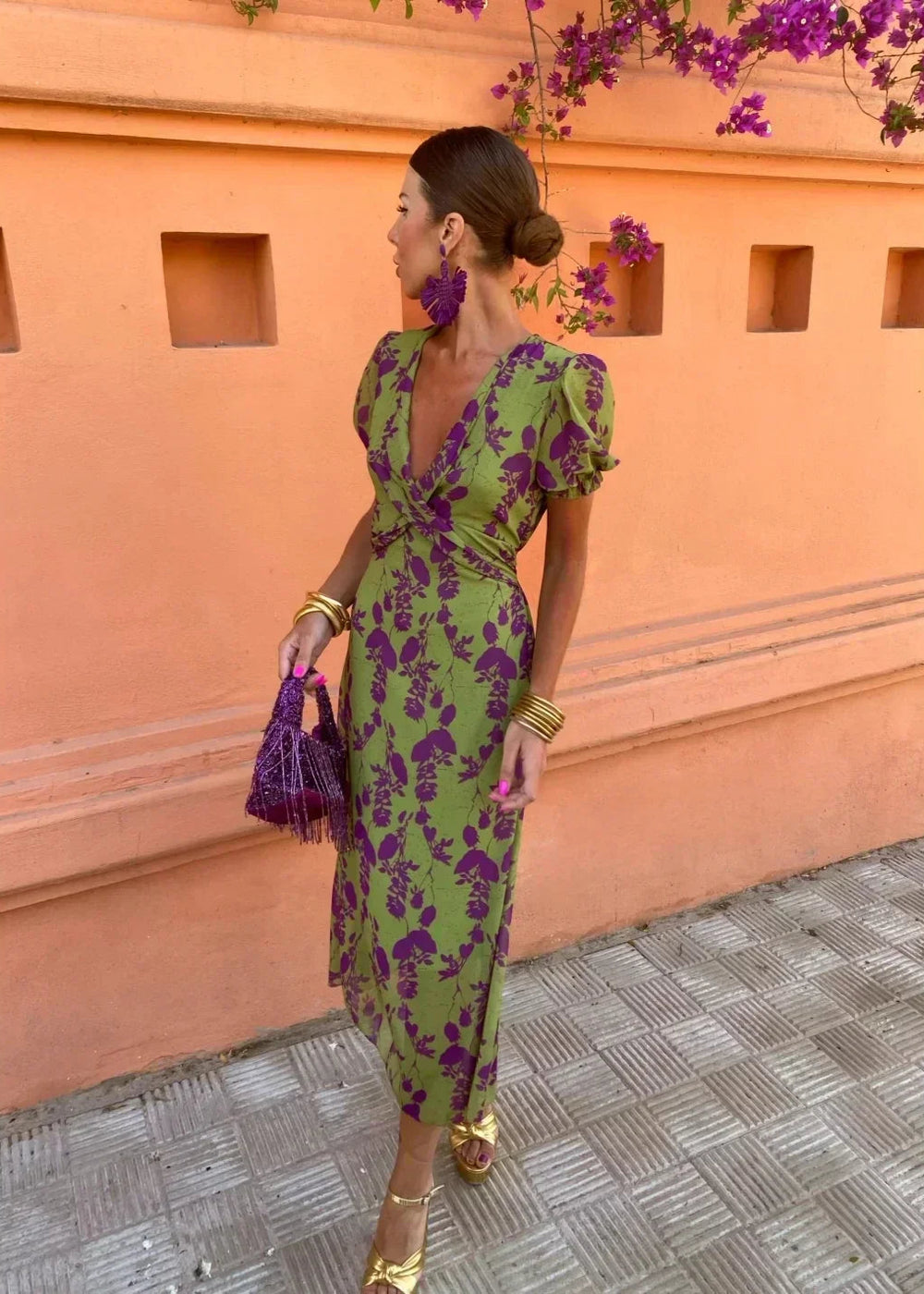 Mara™ | Pretty & Chic Floral Maxi Dress