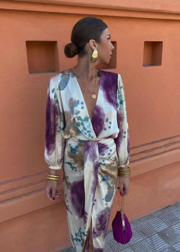 Aurelle™ | Stylish Dress with Tie Detail