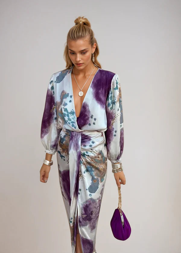 Aurelle™ | Stylish Dress with Tie Detail