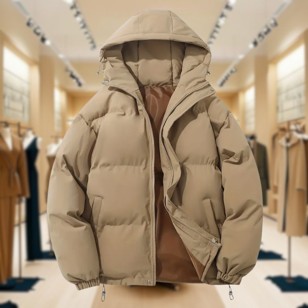 Anna | Forest Winter Jacket with Hood