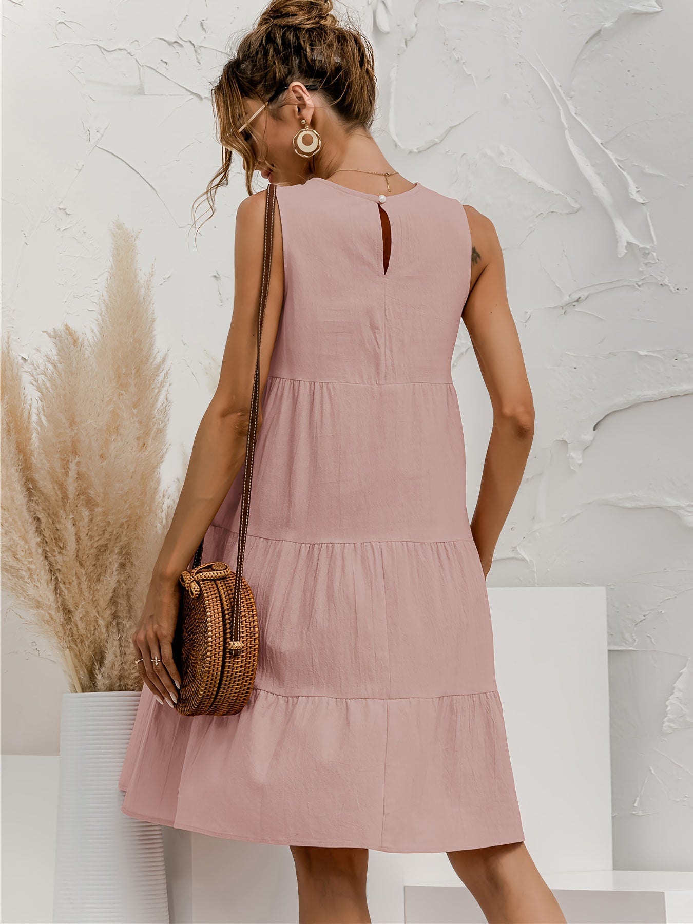 Selena - Tiered Tank Dress