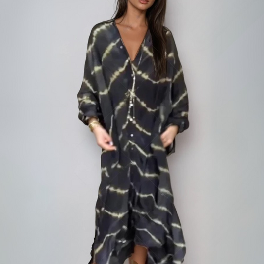 Bomea™ | Flowing and Sublimating Bohemian Long Dress