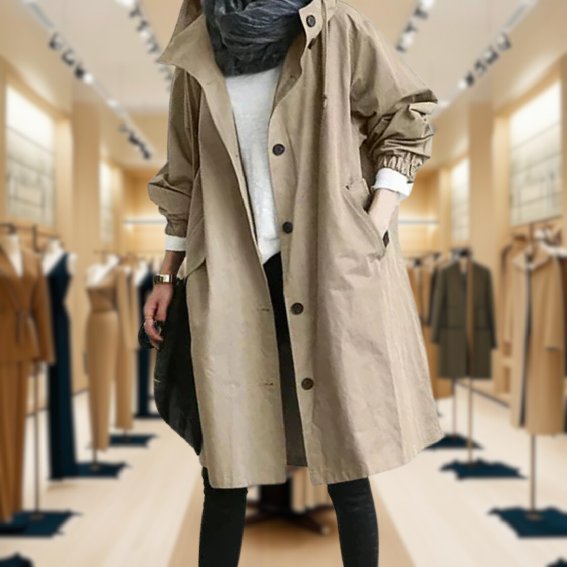 Solara™ | Stylish Trench Coat