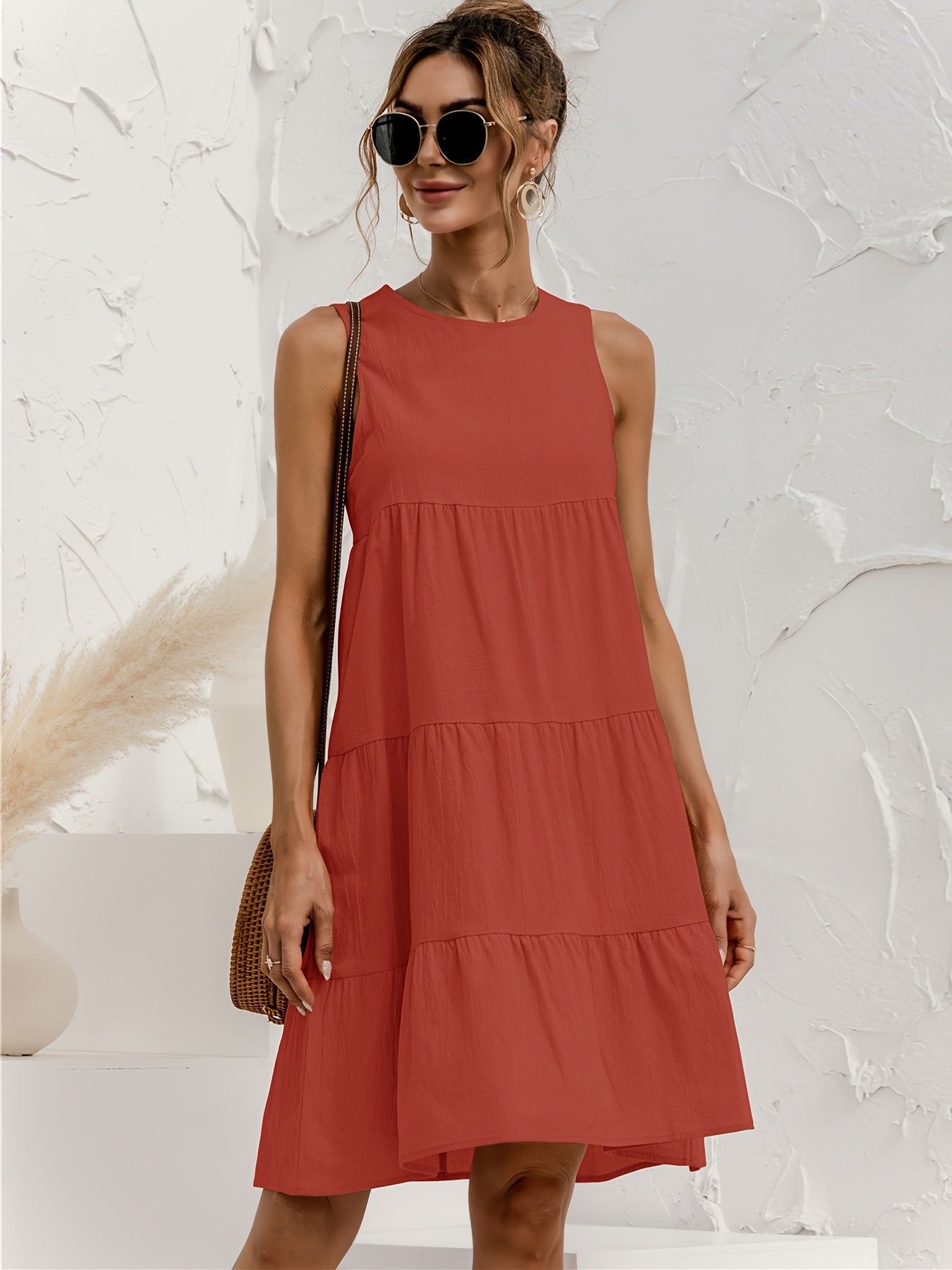 Selena - Tiered Tank Dress