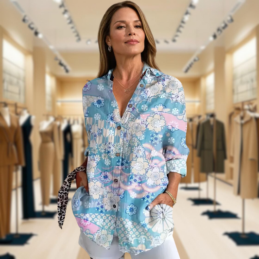 Vaella™ - Colorful Printed Blouse