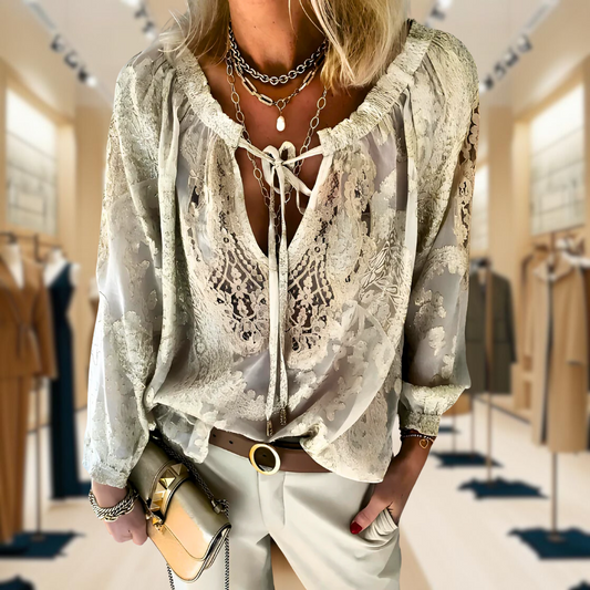 Greta - Women's Blouse Boho - Vintage