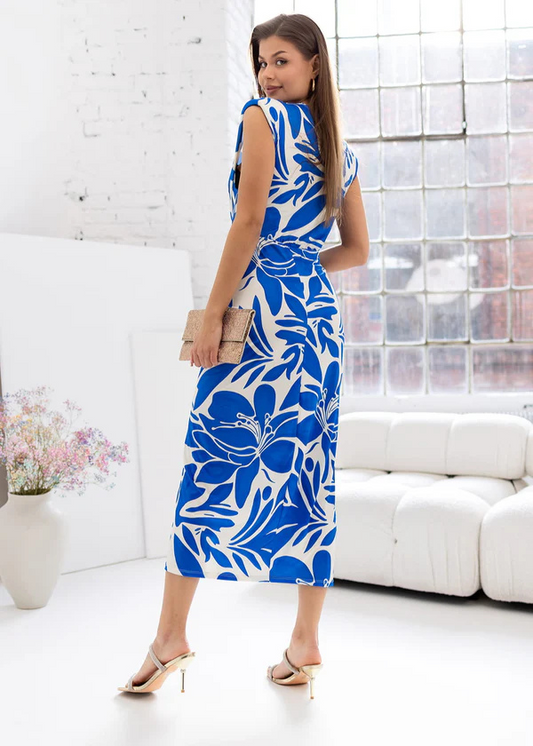 Lesly™ | Beautiful Chic Twist-Front Maxi Dress